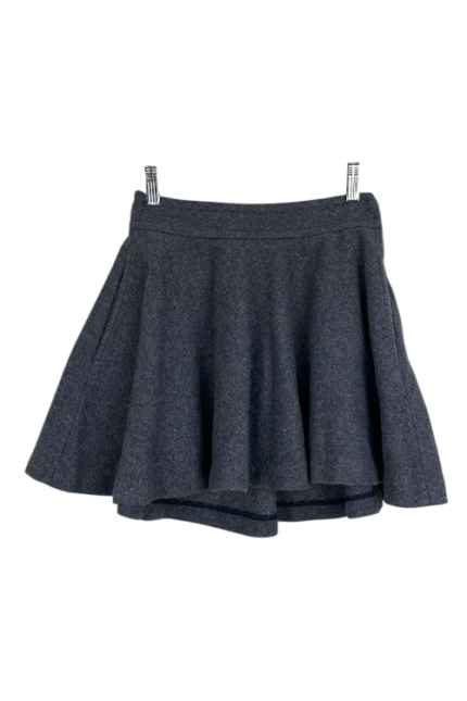 Falda Zara Gris